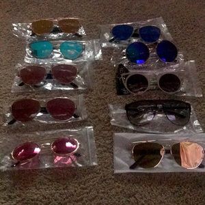unisex sunglasses for men are women and sold as a bundle (one size fits all